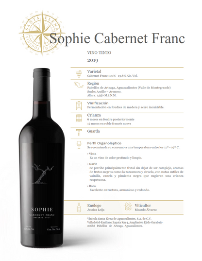 Sophie Cabernet Franc (750 ml)